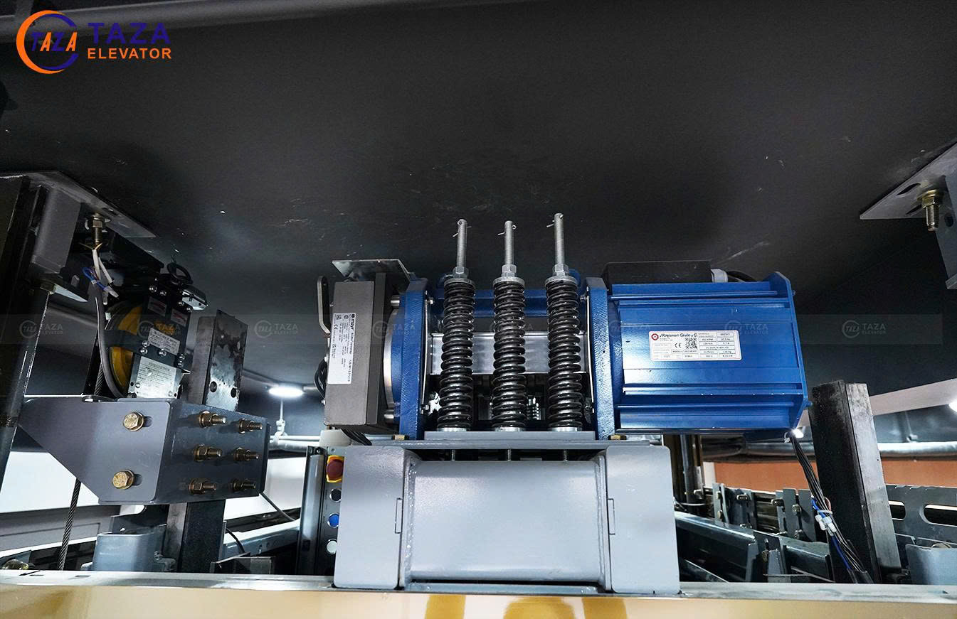 Thang máy kính Homelift cửa mở vuông góc