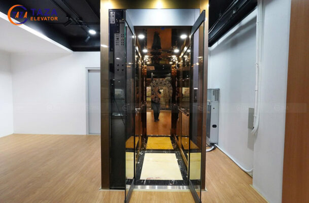 Thang máy cửa mở vuông góc - Giải pháp cho không gian lắp đặt hạn chế