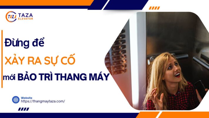 Đừng để sự cố xảy ra mới bảo trì thang máy!