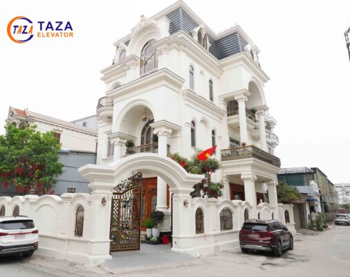 Dự án thang máy biệt thự lâu đài tại Yên Phong, Bắc Ninh