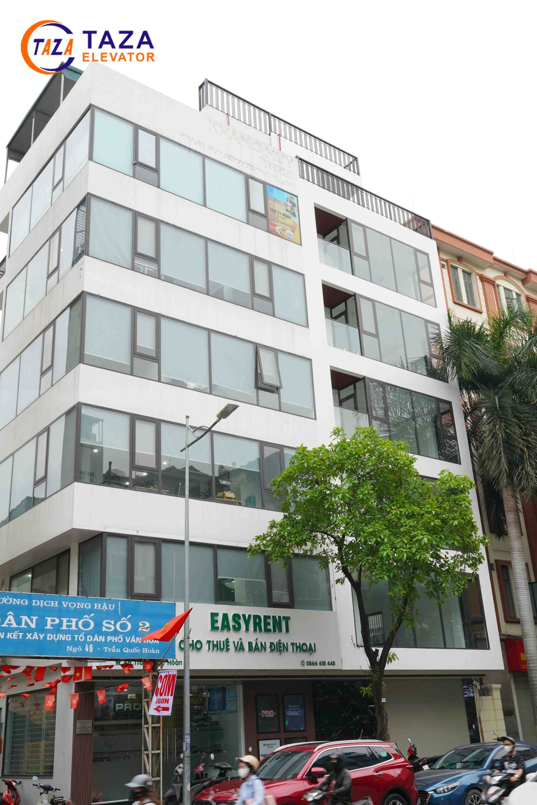 Thang máy cơ quan làm việc - Dịch Vọng Hậu, Cầu Giấy