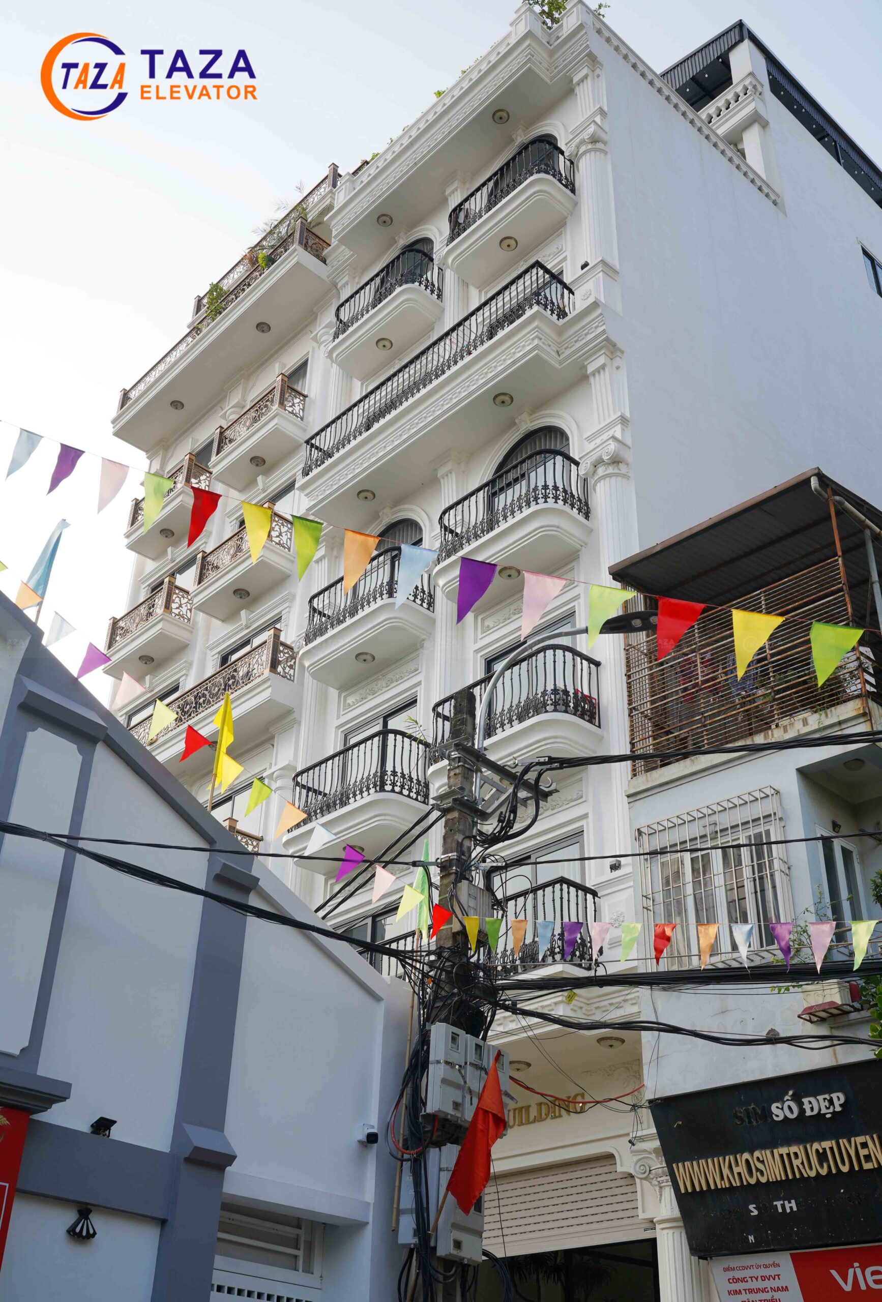 Thang máy cho nhà phố tại Tân Triều, Thanh Trì, Hà Nội