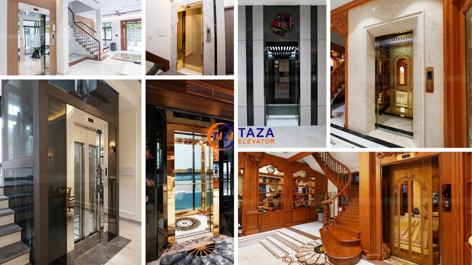 Các dự án thang máy Taza