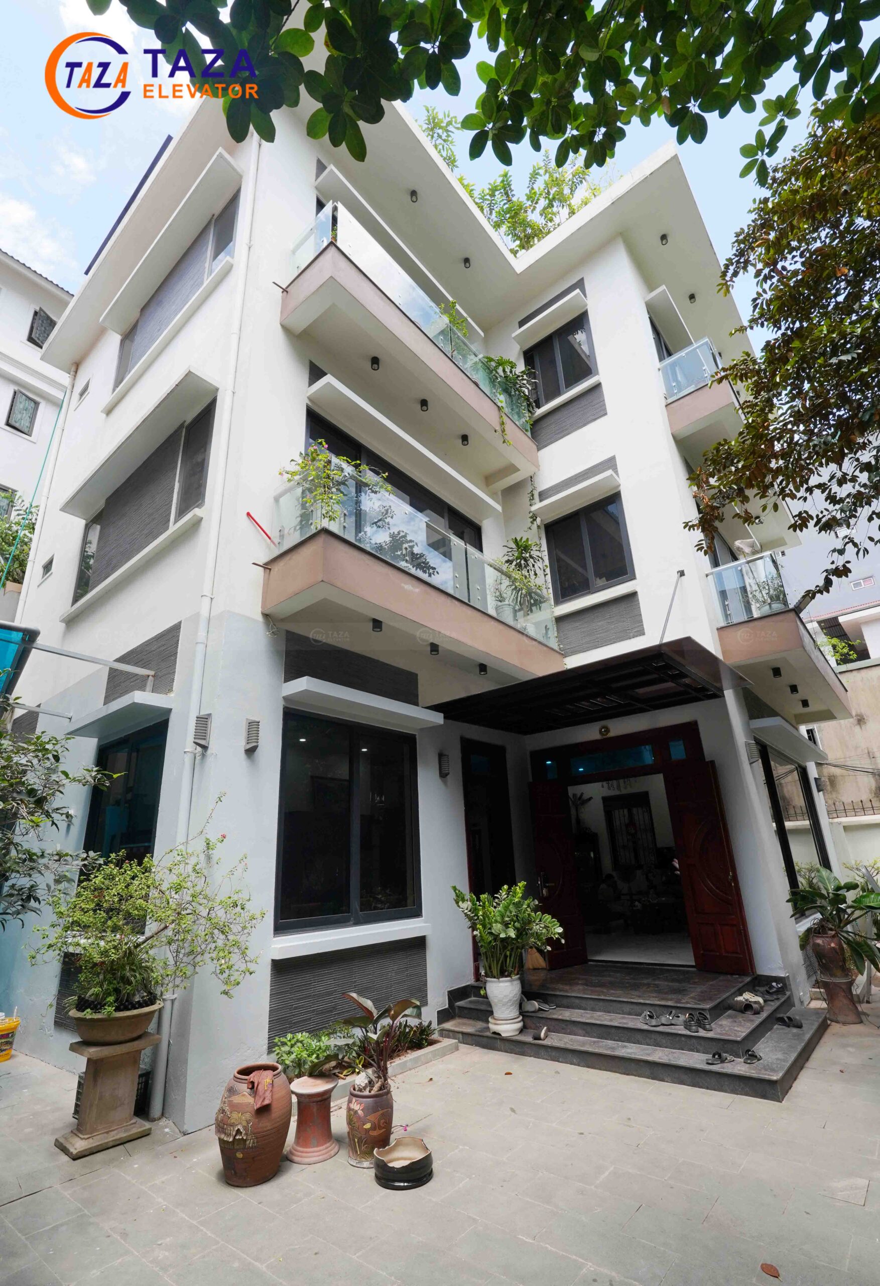 Thang máy biệt thự tại Triều Khúc, Thanh Liệt, Hà Nội