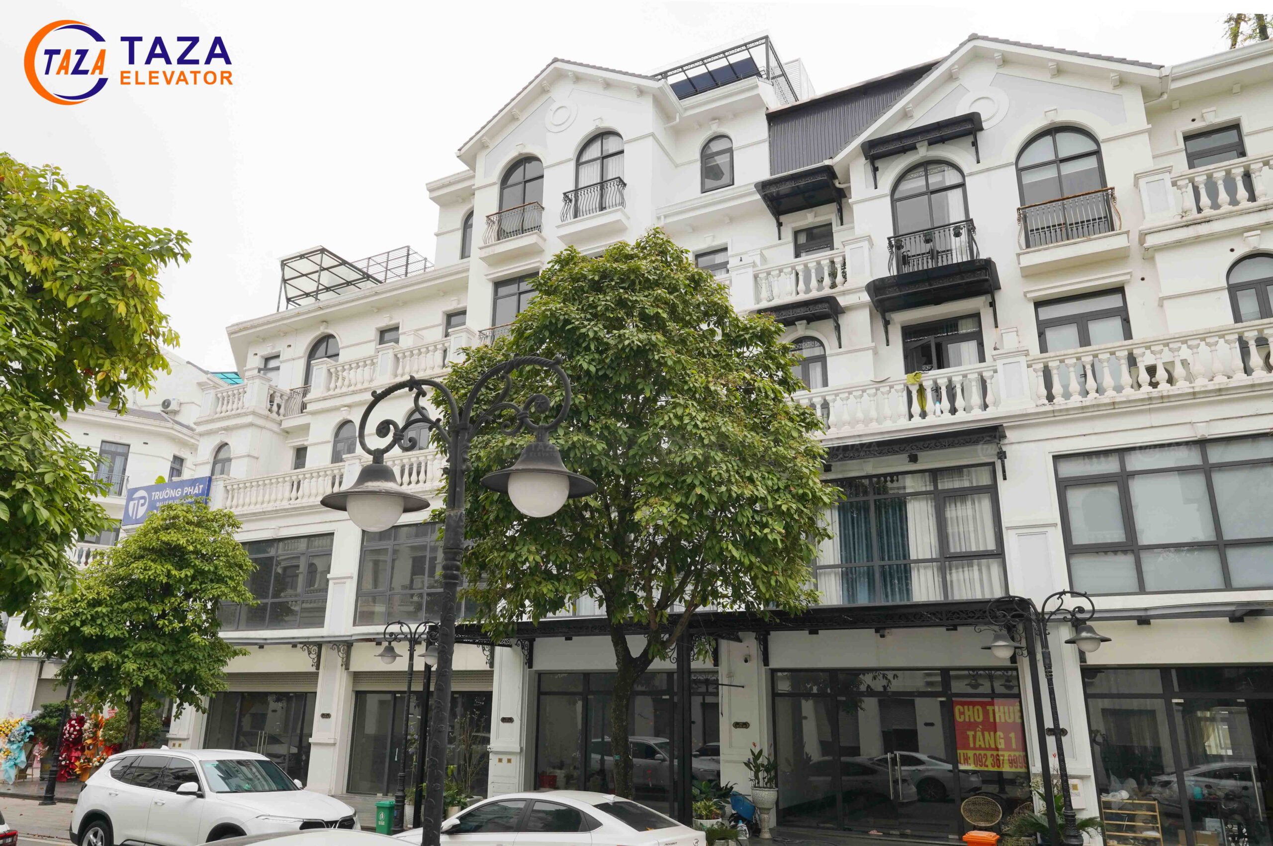 Thang máy cho Căn Sao Biển 1, Vinhomes Ocean Park 1, Gia Lâm
