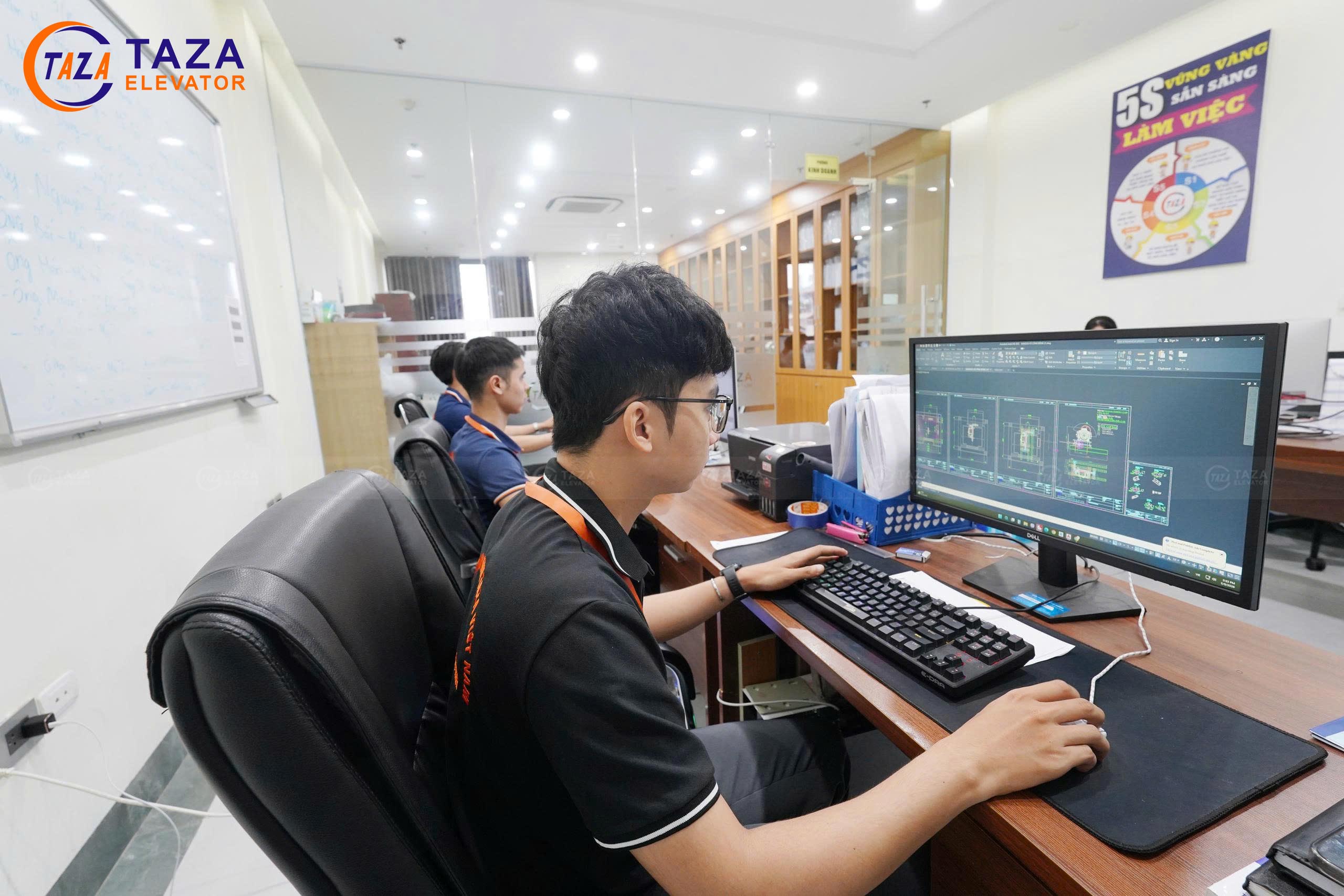 Thiết kế thang máy theo từng công trình