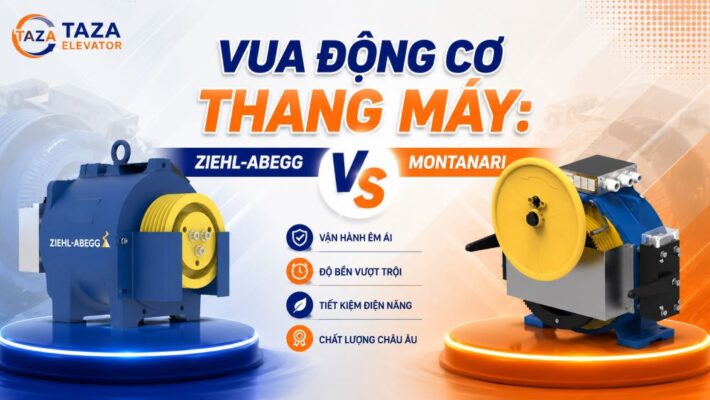 Vua động cơ thang máy: Ziehl-Abegg hay Montanari?